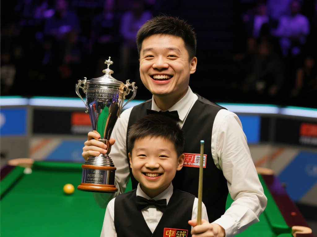 16年前12岁赵心童的笑容，与夺冠一刻如出一辙！